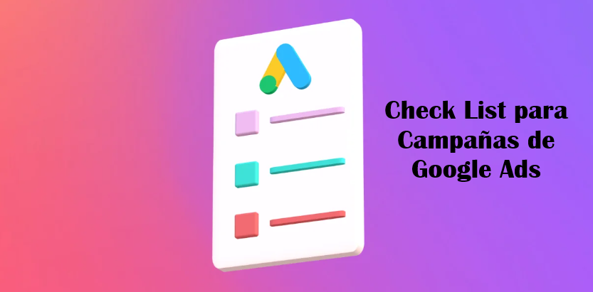 Checklist Para Campañas de Google Ads
